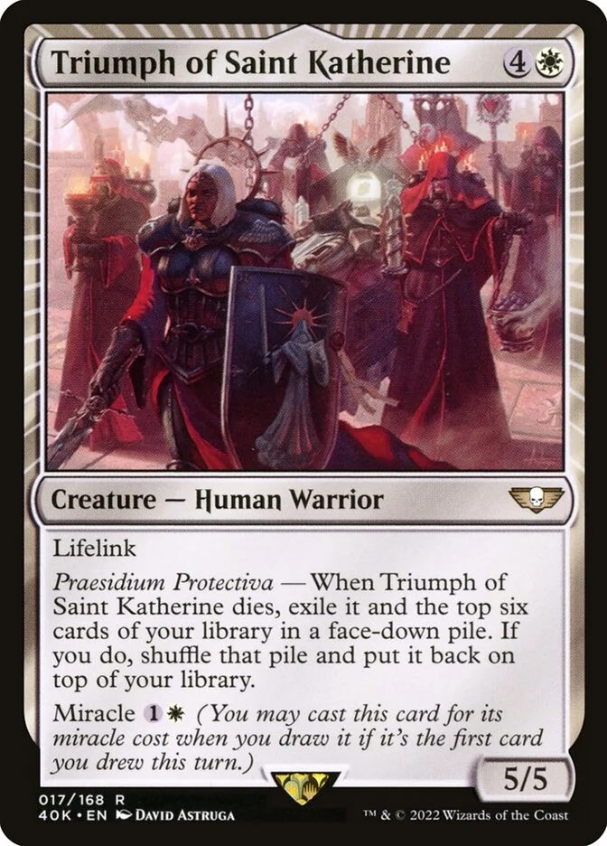Triumph of Saint Katherine 「40K/17」「EN」