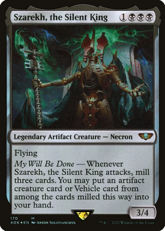 Szarekh, the Silent King 「40K/170」「EN」