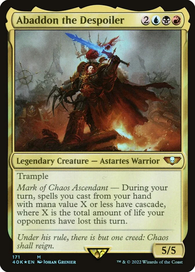 Abaddon the Despoiler 「40K/171」「EN」