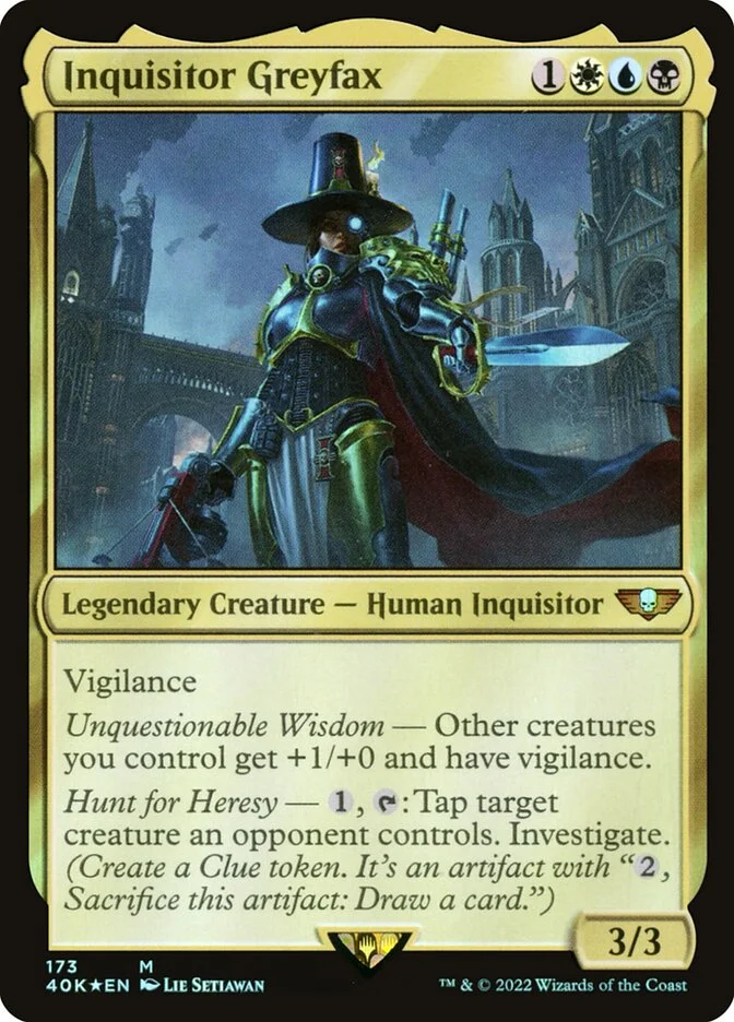Inquisitor Greyfax 「40K/173」「EN」