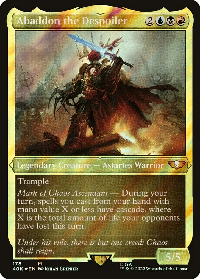 Abaddon the Despoiler 「40K/178」「EN」