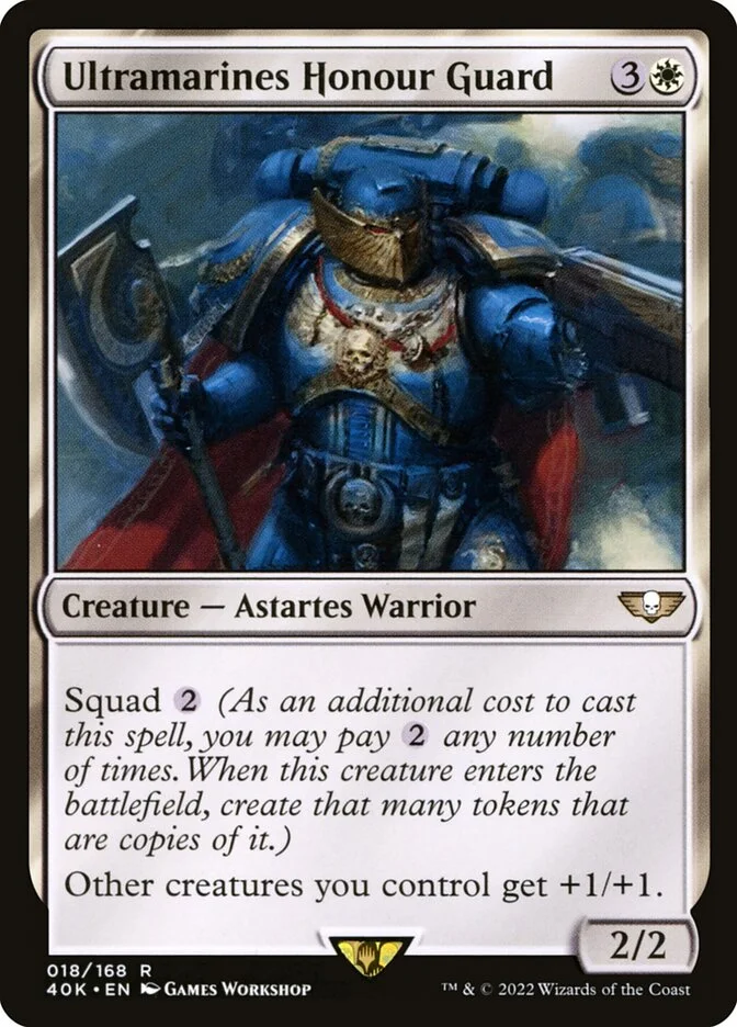 Ultramarines Honour Guard 「40K/18」「EN」