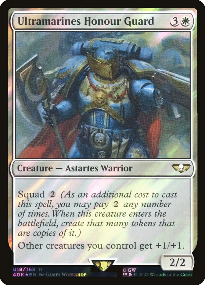 Ultramarines Honour Guard 「40K/18★」「EN」