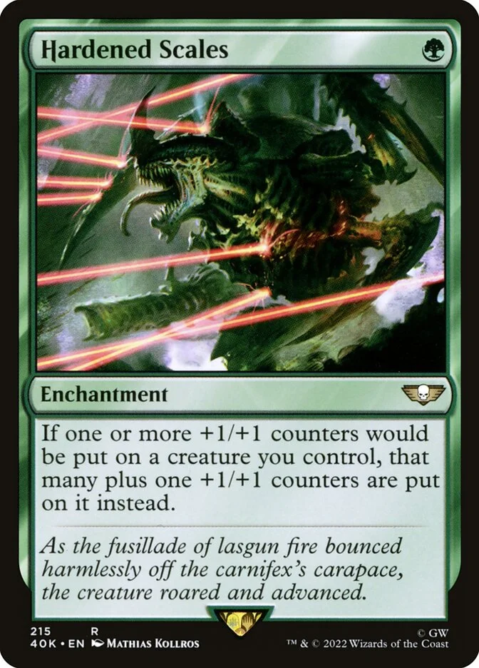 Hardened Scales 「40K/215」「EN」