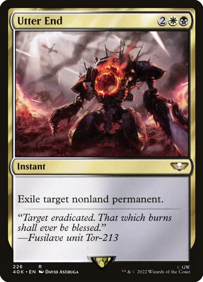 Utter End 「40K/226」「EN」