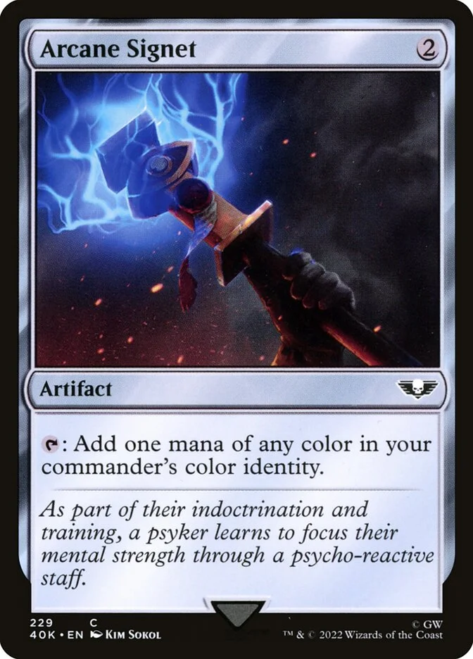 Arcane Signet 「40K/229」「EN」