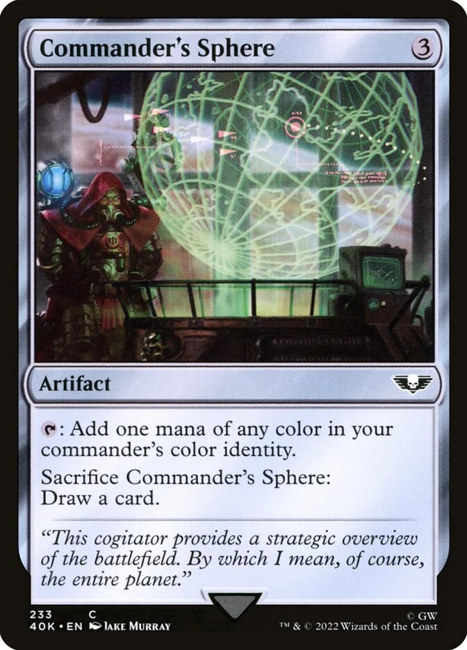 Commander's Sphere 「40K/233」「EN」