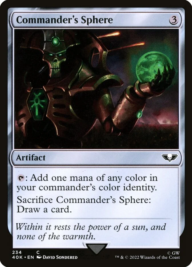 Commander's Sphere 「40K/234」「EN」