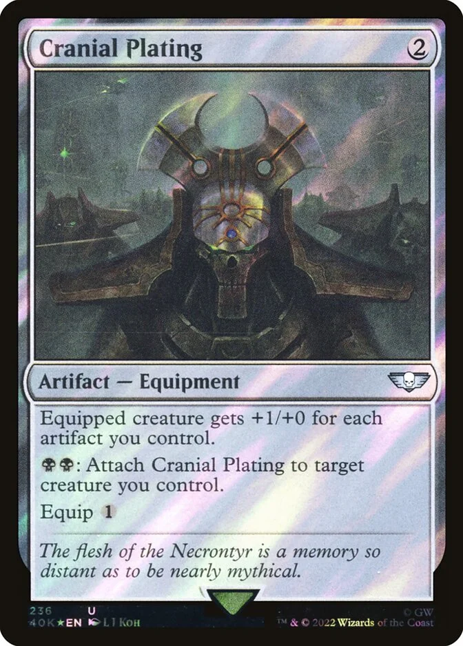 Cranial Plating 「40K/236★」「EN」