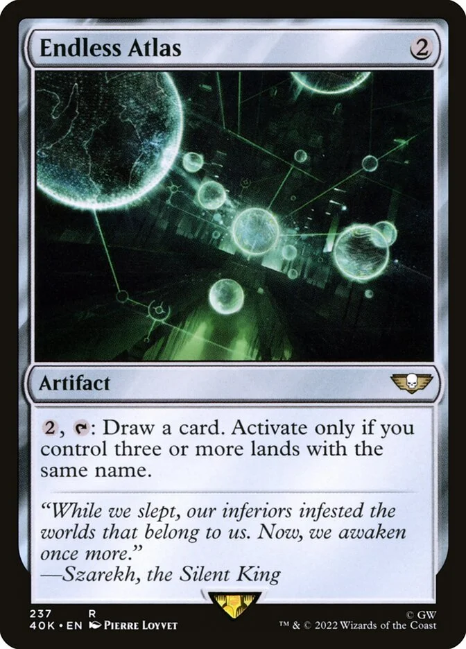 Endless Atlas 「40K/237」「EN」