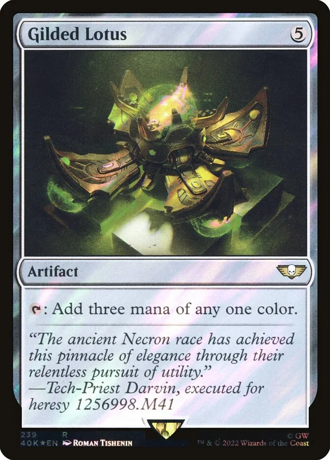 Gilded Lotus 「40K/239★」「EN」