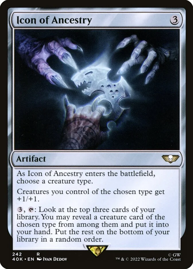 Icon of Ancestry 「40K/242」「EN」