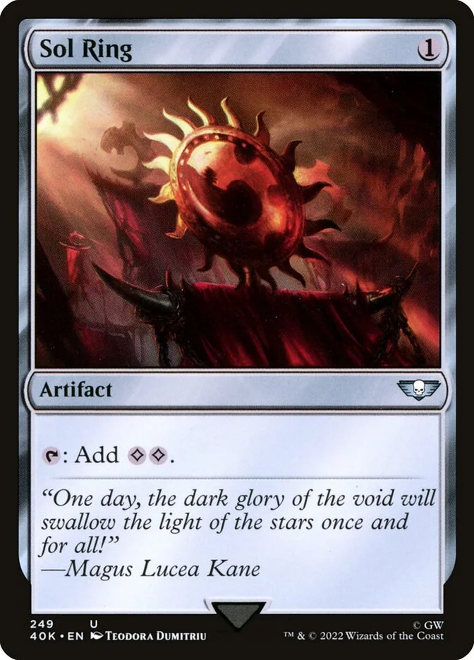 Sol Ring 「40K/249」「EN」