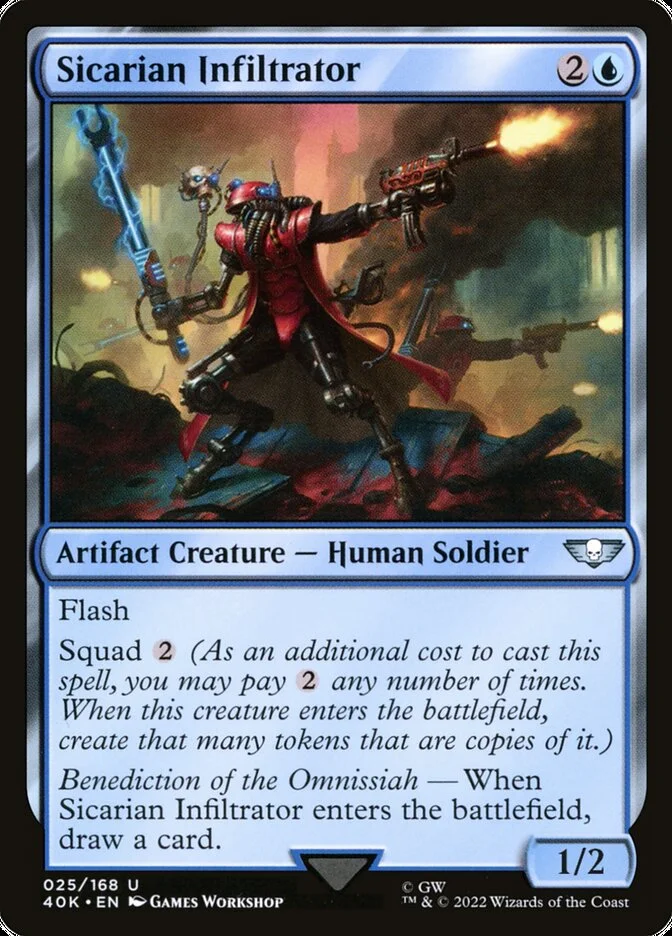 Sicarian Infiltrator 「40K/25」「EN」