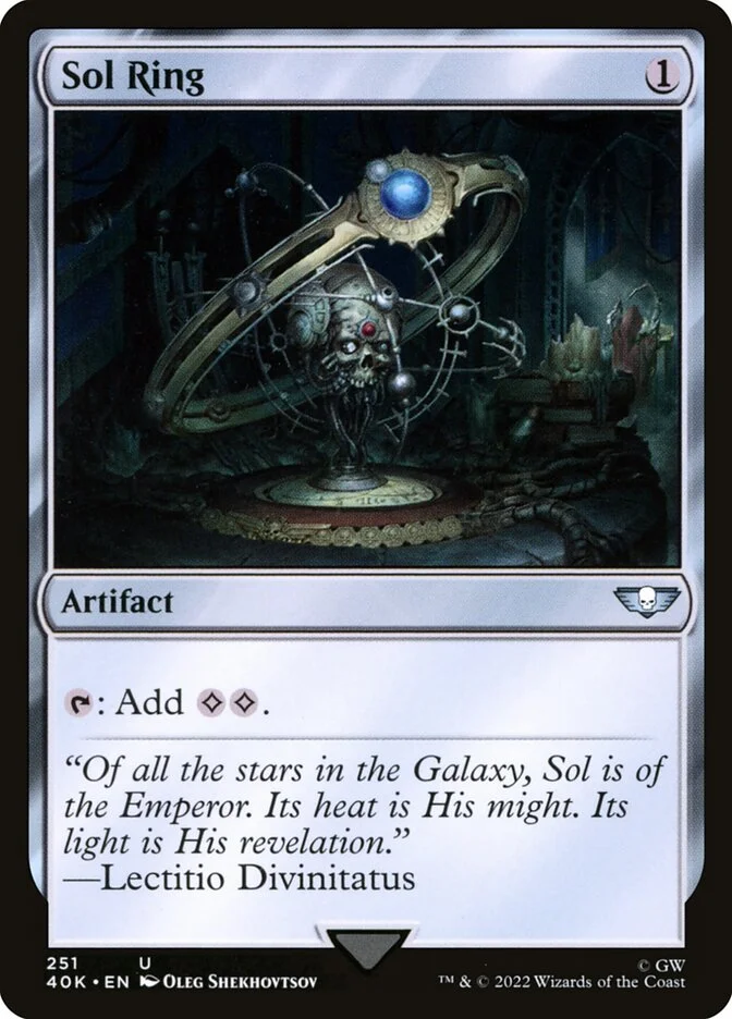 Sol Ring 「40K/251」「EN」