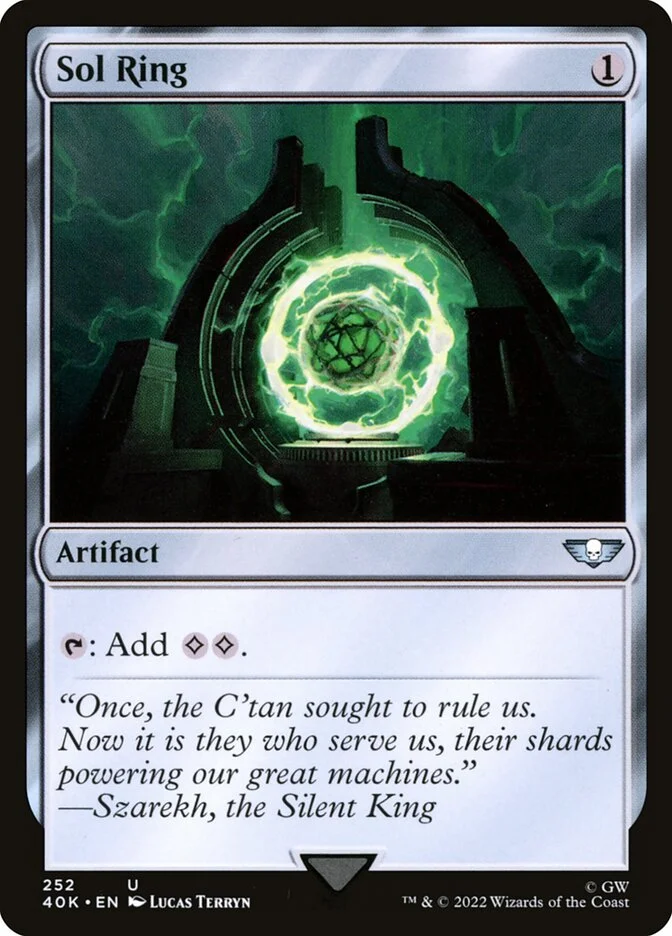 Sol Ring 「40K/252」「EN」