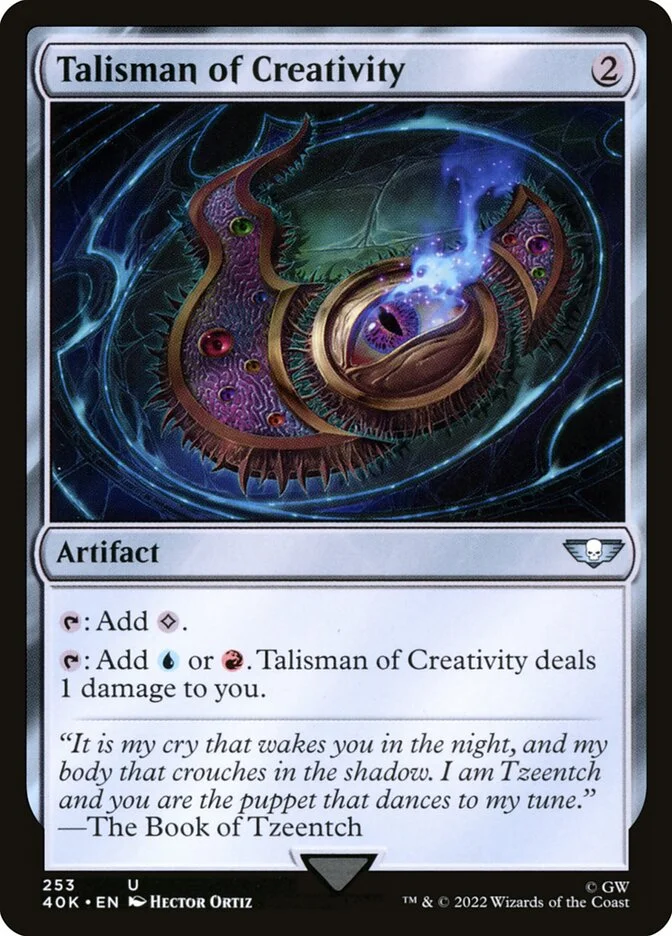 Talisman of Creativity 「40K/253」「EN」