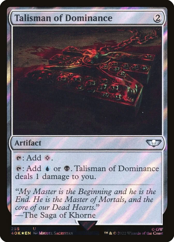 Talisman of Dominance 「40K/255★」「EN」