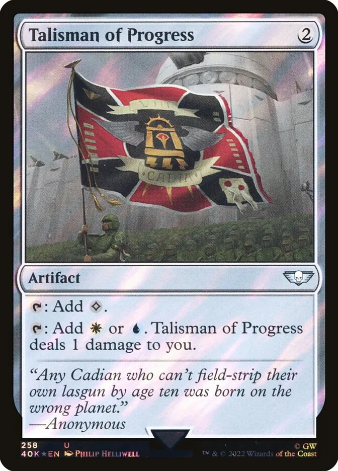 Talisman of Progress 「40K/258★」「EN」