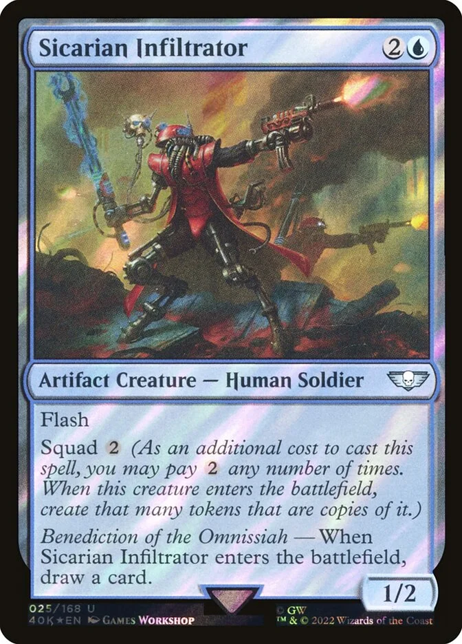 Sicarian Infiltrator 「40K/25★」「EN」