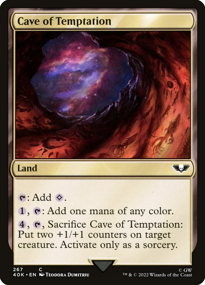 Cave of Temptation 「40K/267」「EN」