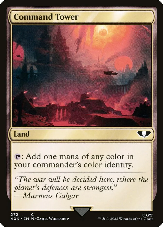 Command Tower 「40K/272」「EN」