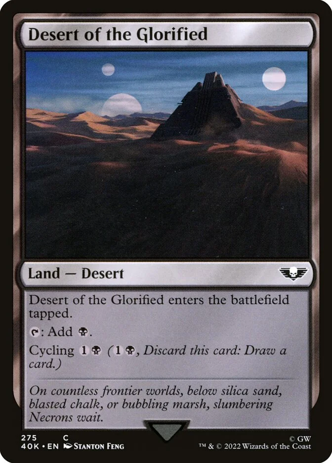 Desert of the Glorified 「40K/275」「EN」