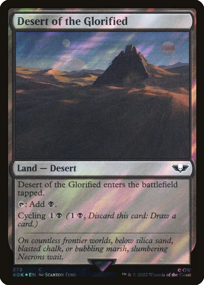 Desert of the Glorified 「40K/275★」「EN」