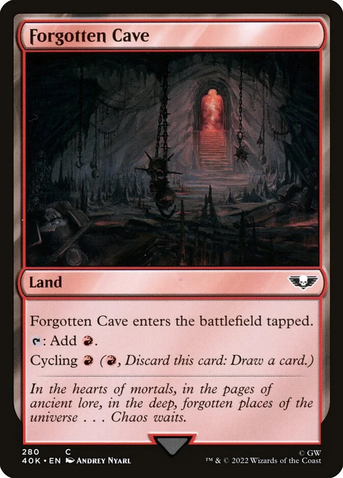 Forgotten Cave 「40K/280」「EN」