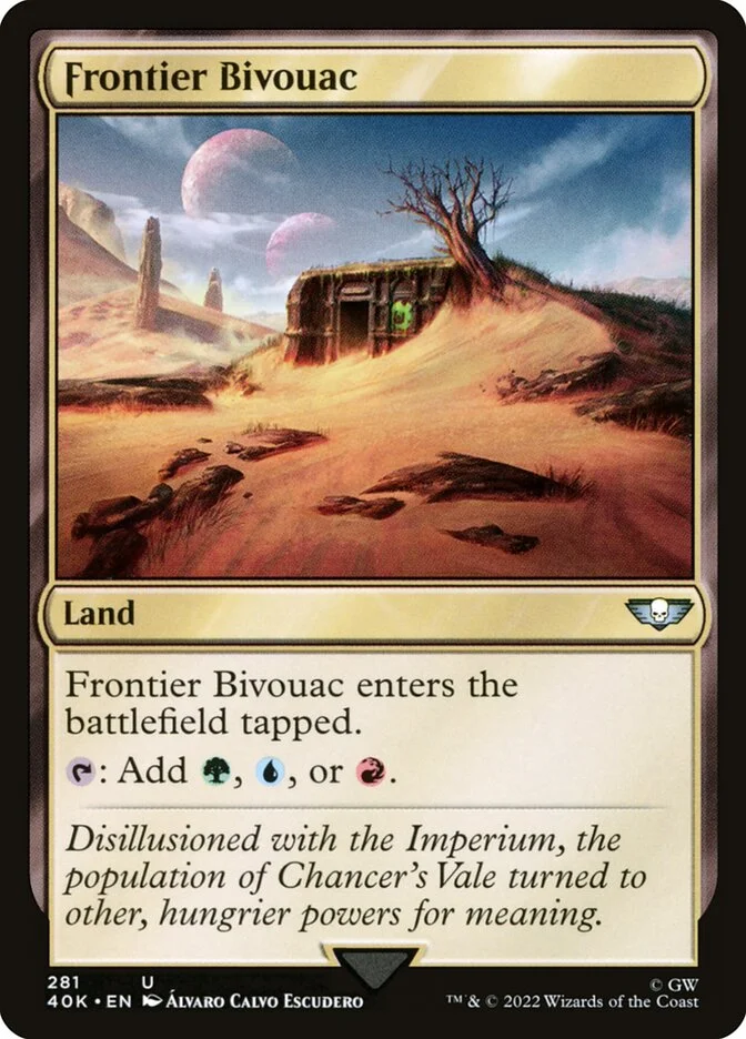 Frontier Bivouac 「40K/281」「EN」