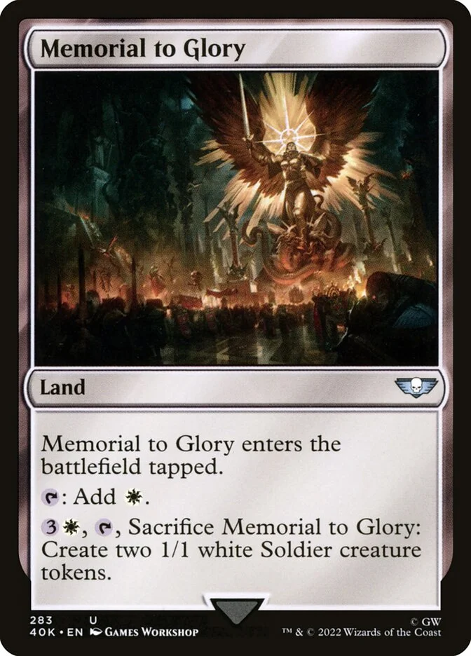 Memorial to Glory 「40K/283」「EN」