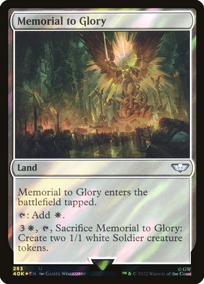 Memorial to Glory 「40K/283★」「EN」