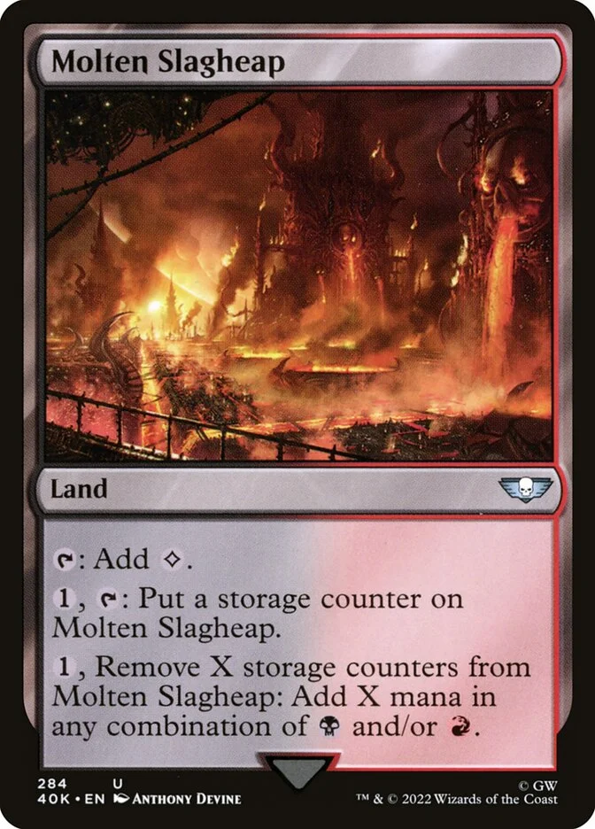 Molten Slagheap 「40K/284」「EN」