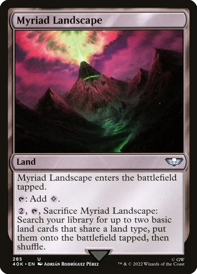 Myriad Landscape 「40K/285」「EN」