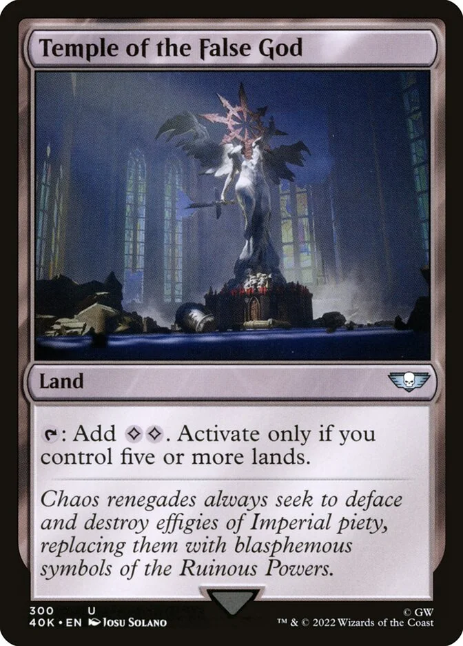 Temple of the False God 「40K/300」「EN」