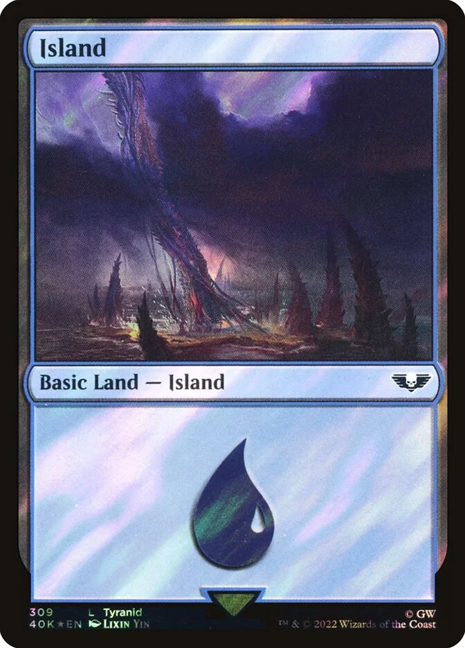 Island 「40K/309★」「EN」