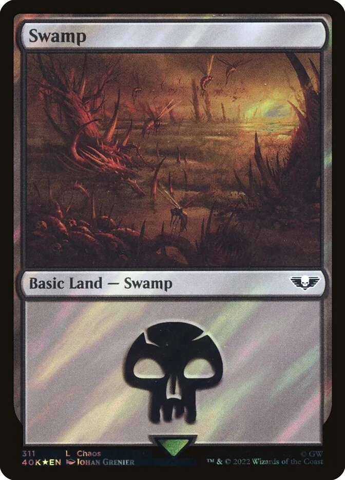 Swamp 「40K/311★」「EN」