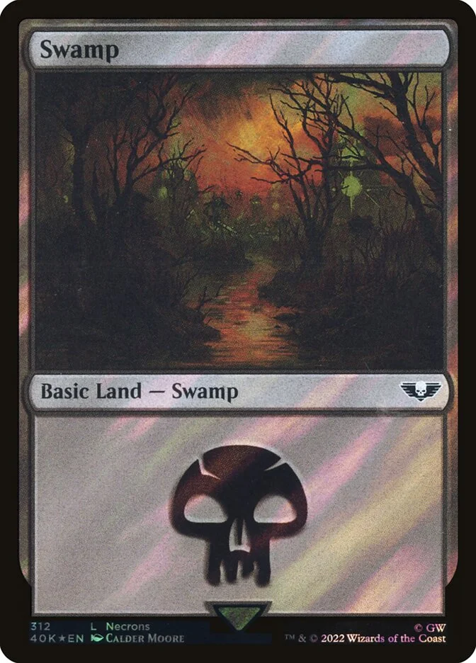 Swamp 「40K/312★」「EN」