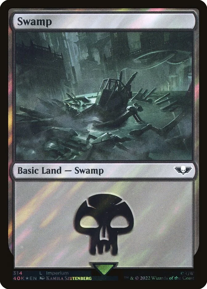 Swamp 「40K/314★」「EN」