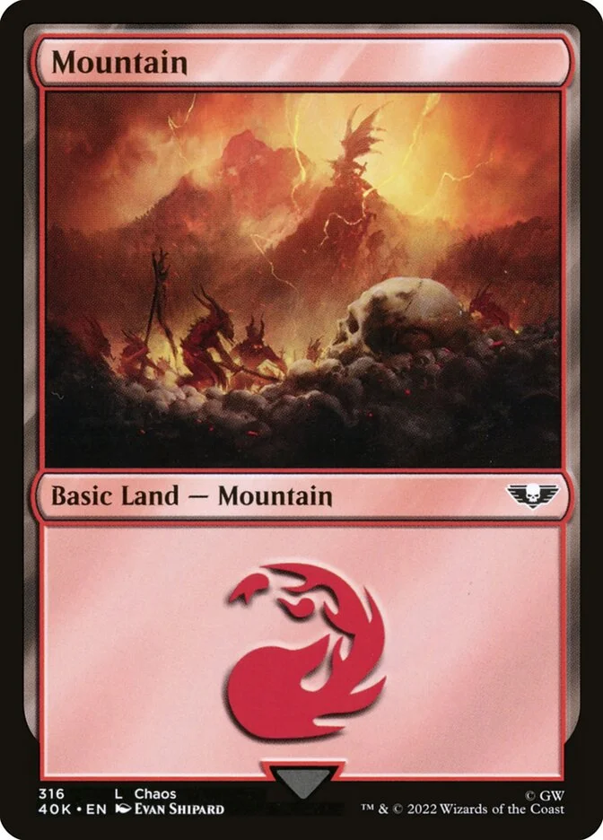 Mountain 「40K/316」「EN」