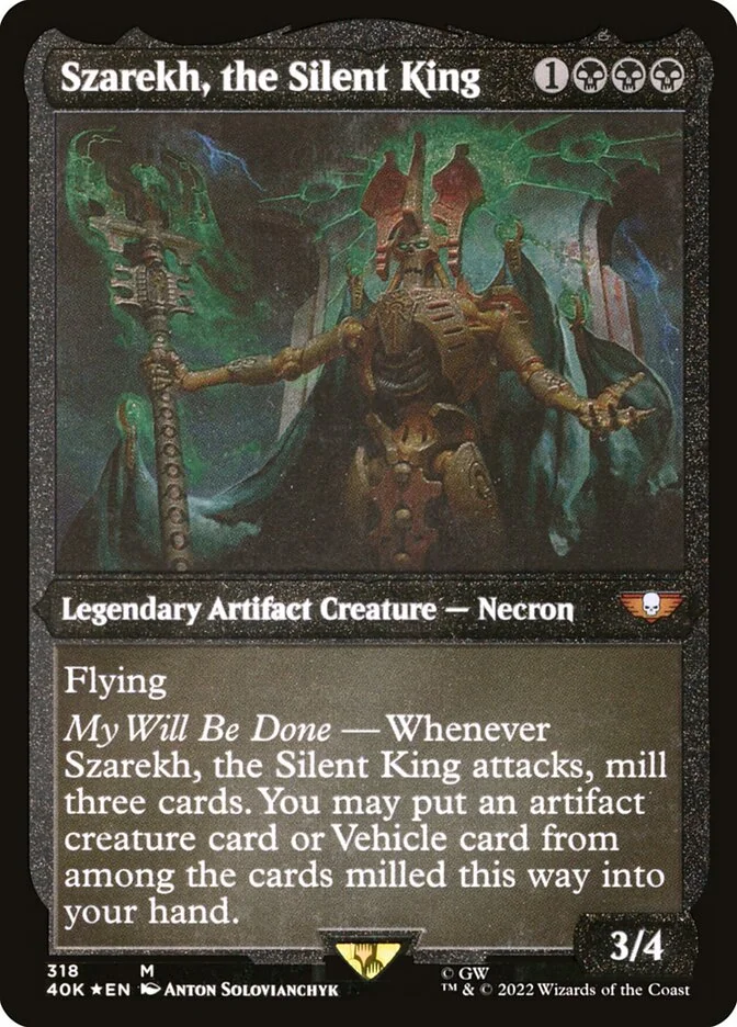 Szarekh, the Silent King 「40K/318」「EN」