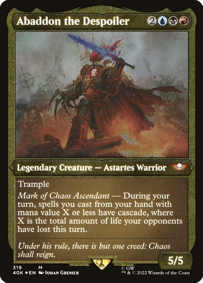Abaddon the Despoiler 「40K/319」「EN」