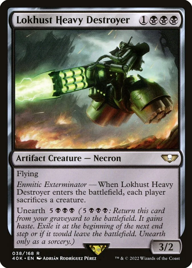 Lokhust Heavy Destroyer 「40K/38」「EN」