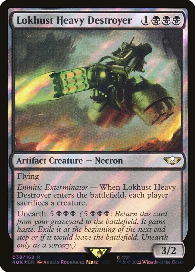 Lokhust Heavy Destroyer 「40K/38★」「EN」