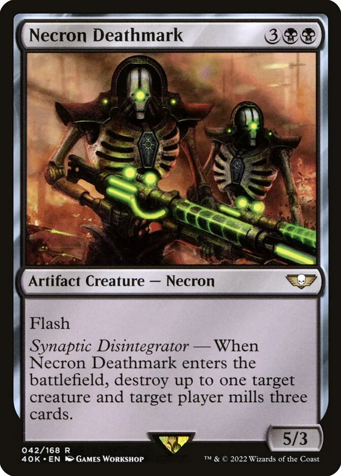 Necron Deathmark 「40K/42」「EN」
