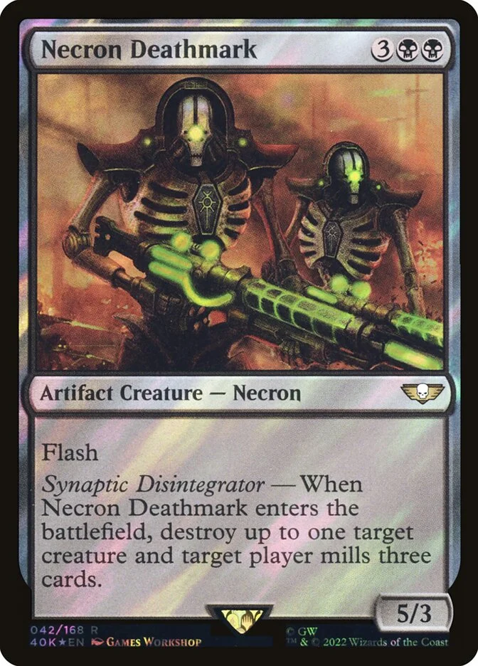 Necron Deathmark 「40K/42★」「EN」