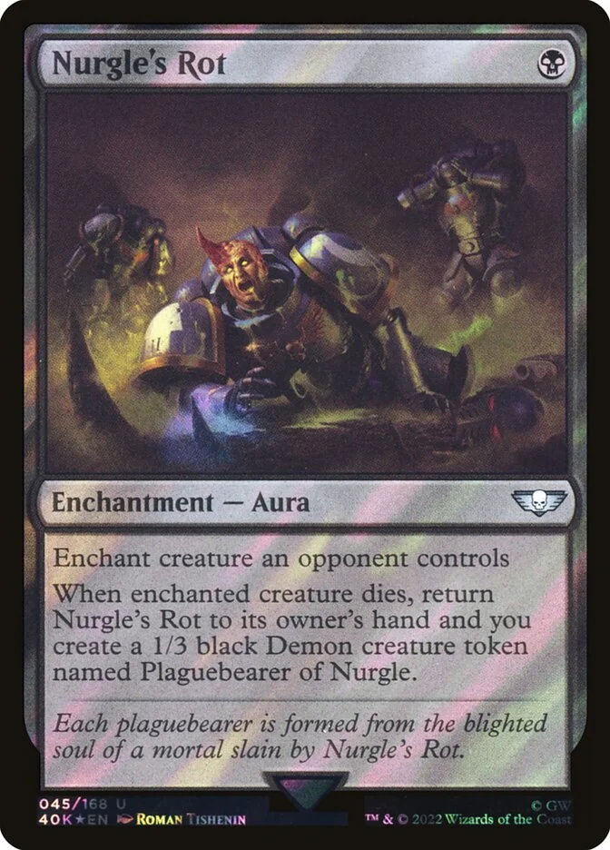 Nurgle's Rot 「40K/45★」「EN」