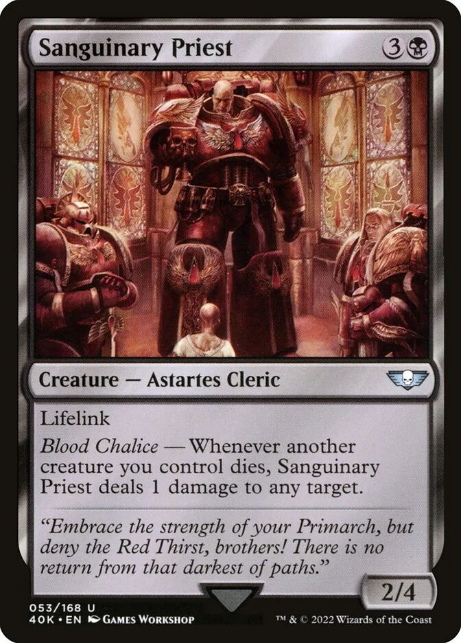 Sanguinary Priest 「40K/53」「EN」
