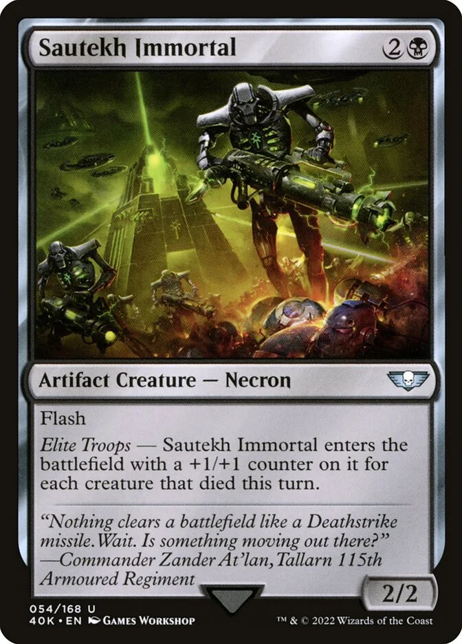 Sautekh Immortal 「40K/54」「EN」