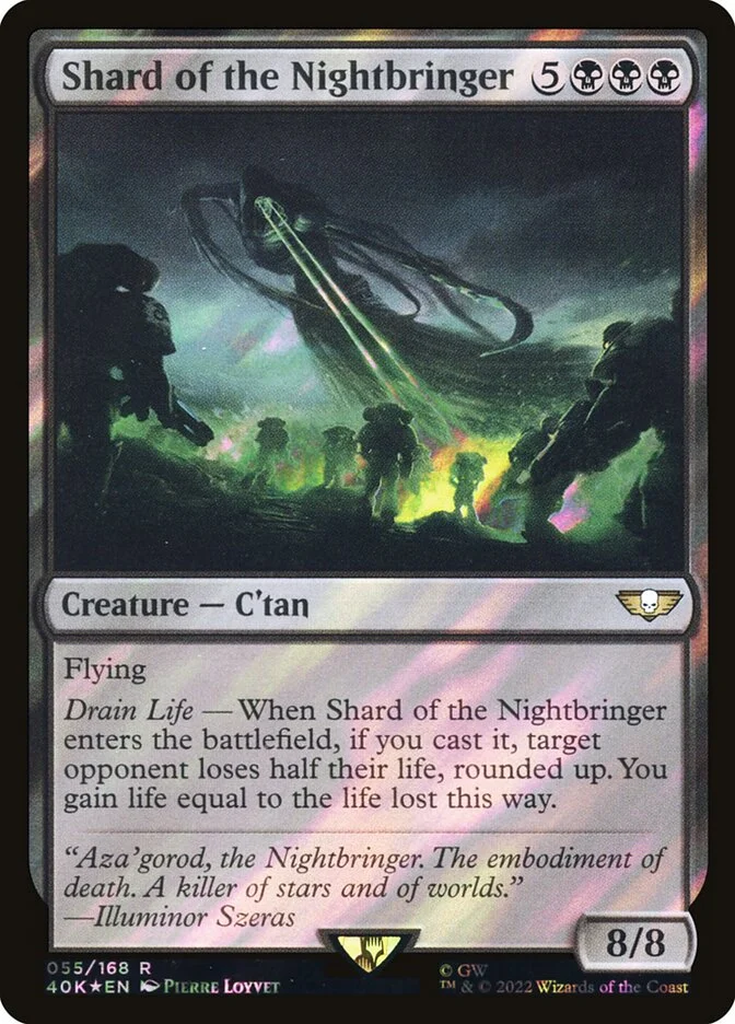Shard of the Nightbringer 「40K/55★」「EN」